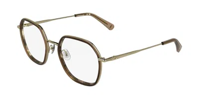 Longchamp Lo2183 254 Occhiali Da Vista Marroni Per Donna (solo Montatura)