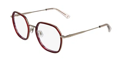 Longchamp Lo2183 641 Occhiali Da Vista Rossi Per Donna (solo Montatura)