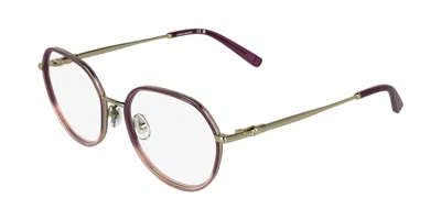 Longchamp Lo2185 Women's Glasses, Purple, Size 52 In Black