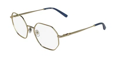 Longchamp Lo2186 710 Women's Glasses Gold Size 51 - Free Lenses - Blue Light Block Available In Deep Gold