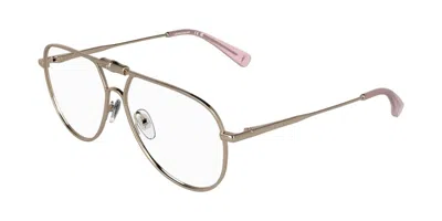Longchamp Lo2187 Women's Glasses, Gold, Size 57 In Pink