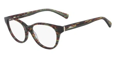 Longchamp Lo2601 341 Women's Glasses Tortoiseshell Size 51 - Free Lenses - Blue Light Block Available In Black