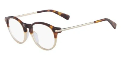 Longchamp Lo2602 Men's Glasses, Tortoiseshell, Size 49 In Brown