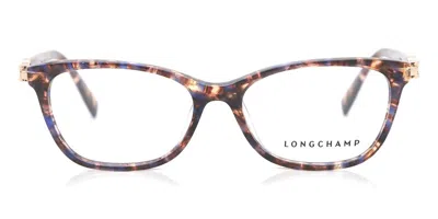 Longchamp Lo2633 625 Women's Glasses Tortoiseshell Size 51 - Free Lenses - Blue Light Block Available In Gray