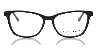Longchamp Lo2647 010 Occhiali Da Vista Neri Per Donna (solo Montatura) In Black