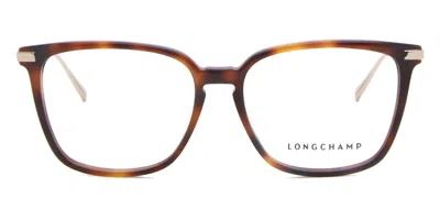 Longchamp Lo2661 214 Occhiali Da Vista Tartarugatishell Per Donna (solo Montatura) In Pattern