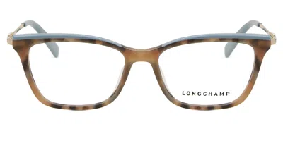 Longchamp Lo2668 102 Occhiali Da Vista Tartarugatishell Per Donna (solo Montatura) In Brown