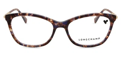 Longchamp Lo2670l 625 Occhiali Da Vista Tartarugatishell Per Donna (solo Montatura) In Multi