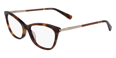 Longchamp Lo2670l 214 Occhiali Da Vista Tartarugatishell Per Donna (solo Montatura) In Multi