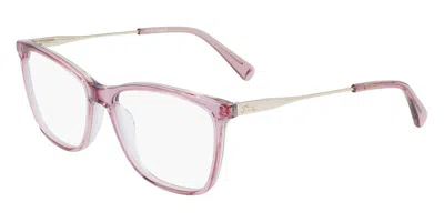 Longchamp Lo2674 N 601 Occhiali Da Vista Rosa Per Donna (solo Montatura)