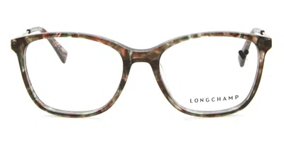 Longchamp Lo2683 306 Occhiali Da Vista Tartarugatishell Per Uomo (solo Montatura) In Brown