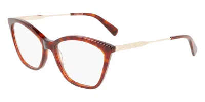 Longchamp Lo2692 Men's Glasses, Tortoiseshell, Size 54 In Brown