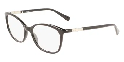Longchamp Lo2696 Men's Glasses, Black, Size 52 In Brown