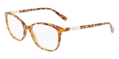 Longchamp Lo2696 Men's Glasses, Tortoiseshell, Size 52 In Brown