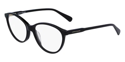 Longchamp Lo2709 Women's Glasses, Black, Size 53 In Purple