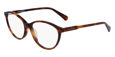 Longchamp Lo2709 Women's Glasses, Tortoiseshell, Size 53 In Brown