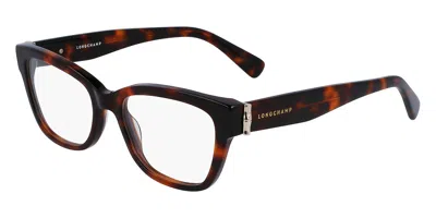 Longchamp Lo2713 Women's Glasses, Tortoiseshell, Size 54 In Black