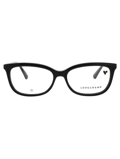 Longchamp Lo2718 Eyeglasses In Black - Demo