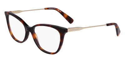 Longchamp Lo2719 Women's Glasses, Tortoiseshell, Size 53 In Brown