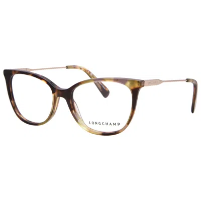 Longchamp Lo271920553 Tortoiseshell Acetate Eyeglasses In Brown