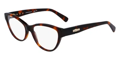 Longchamp Lo2721 Women's Glasses, Tortoiseshell, Size 54 In Brown