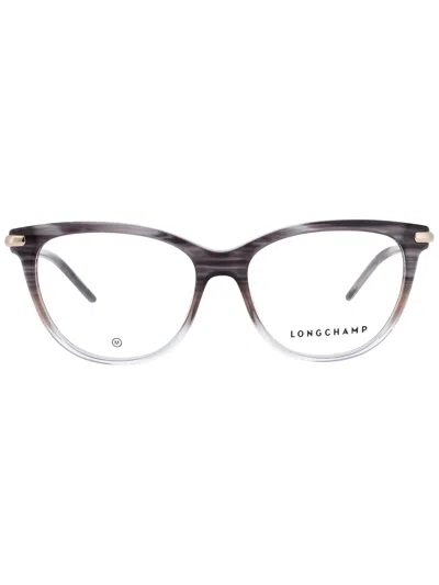Longchamp Lo2727 Eyeglasses In Gradient Grey Azure - Demo
