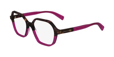 Longchamp Lo2740 N Women's Glasses, Purple, Size 51