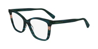 Longchamp Lo2741 Women's Glasses, Green, Size 52