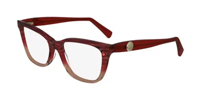 Longchamp Lo2744 N Women's Glasses, Red, Size 52