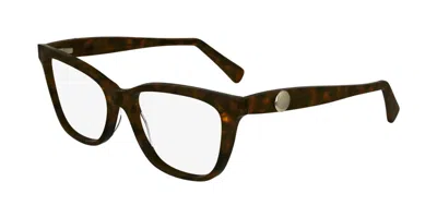Longchamp Lo2744 N Women's Glasses, Tortoiseshell, Size 55 In Brown