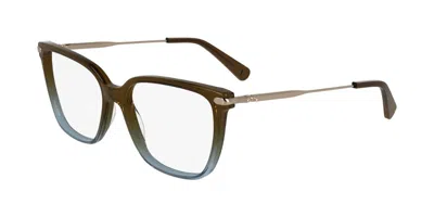 Longchamp Lo2751 N 208 Women's Glasses Blue Size 54 - Free Lenses - Blue Light Block Available In Gray