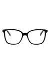 Longchamp Lo2753 Square-frame Glasses In Black