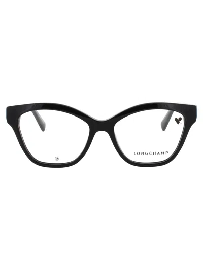 Longchamp Lo2755 Eyeglasses In Black - Demo