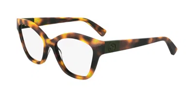 Longchamp Lo2755 Women's Glasses, Tortoiseshell, Size 53 In Brown