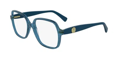 Longchamp Lo2757 N Women's Glasses, Blue, Size 53