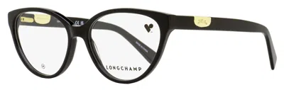 Longchamp Lo2764 Cat-eye Acetate Eyeglasses In Black