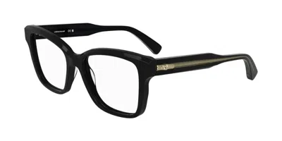 Longchamp Lo2770 N 001 Occhiali Da Vista Neri Per Donna (solo Montatura) In Black