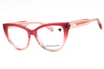 Longchamp Lo2771 Cat Eye Eyeglasses In Pink