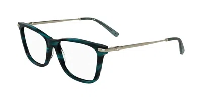 Longchamp Lo2772 N 427 Occhiali Da Vista Blu Per Donna (solo Montatura) In Green
