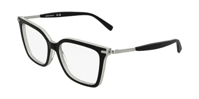 Longchamp Lo2781 018 Occhiali Da Vista Neri Per Donna (solo Montatura)
