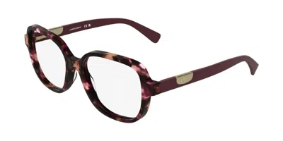 Longchamp Lo2784 642 Occhiali Da Vista Tartarugatishell Per Donna (solo Montatura)