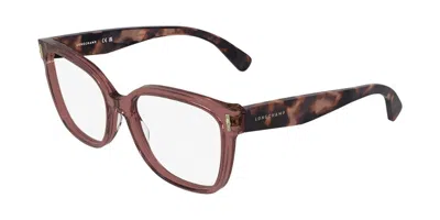 Longchamp Lo2793 Women's Glasses, Pink, Size 54 In Brown