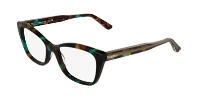 Longchamp Lo2799 Women's Glasses, Tortoiseshell, Size 53 In Green