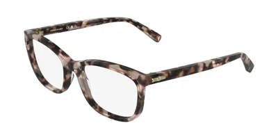 Longchamp Lo2807 273 Women's Glasses Tortoiseshell Size 51 - Free Lenses - Blue Light Block Available In Nude Brown Tortoise