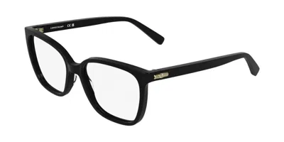 Longchamp Lo2808 001 Women's Glasses Black Size 53 - Free Lenses - Blue Light Block Available