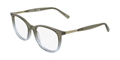 Longchamp Lo2809 316 Women's Glasses Blue Size 51 - Free Lenses - Blue Light Block Available In Transparent Faded Khaki Green Blue