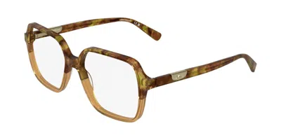 Longchamp Lo2810 274 Women's Glasses Brown Size 54 - Free Lenses - Blue Light Block Available In Shiny Caramel Brown Marble,transparent Caramel Bro