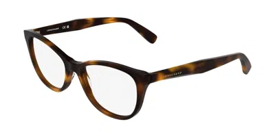 Longchamp Lo2812 230 Women's Glasses Tortoiseshell Size 53 - Free Lenses - Blue Light Block Available In Dark Tortoise