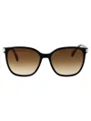 Longchamp Rectangular Sunglasses Lo612 S 10 In Multi