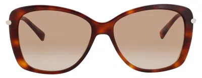 Longchamp Lo616 S N Sunglasses In Blonde Havana - Gradient Brown